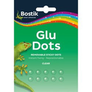Bostik Glue Dots Extra Strong Removable Clear (Pack of 64)