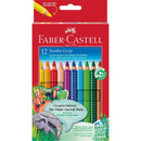 Faber-Castell Jumbo Grip Colour Pencils (Box of 12)