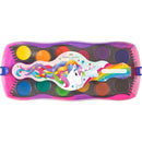 Faber-Castell Connector paint box, unicorn pink, 12 colours incl. Chinese white