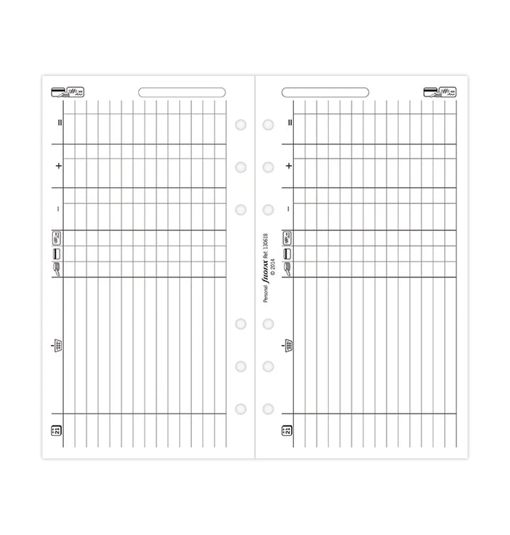 Filofax Finances Refill