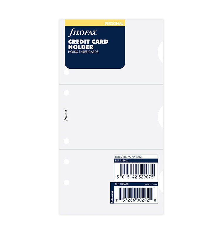 Filofax Credit card holder