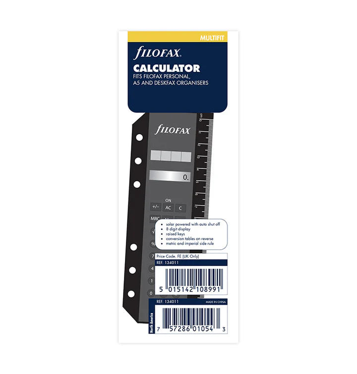 Filofax Calculator