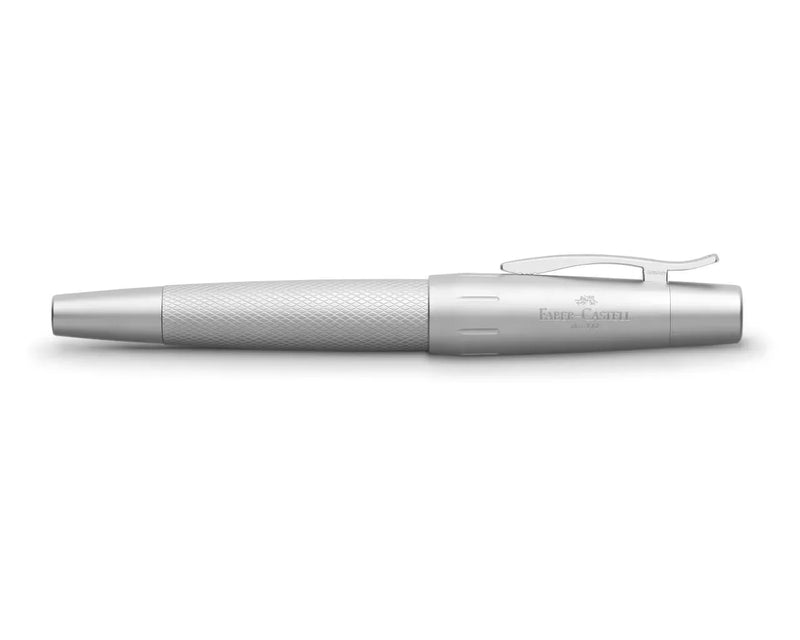 Faber-Castell E-Motion Pure Silver Fountain Pen
