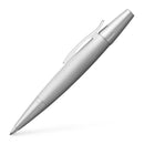 Faber-Castell E-Motion Pure Silver Twist Ballpoint Pen