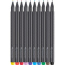 Faber-Castell Grip Finepen (Wallet of 10)