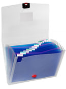 Snopake Electra Multicoloured 13-Part Expanding Organiser