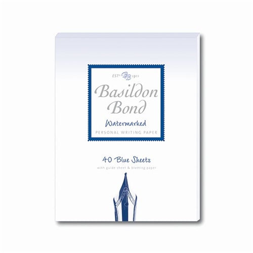 Basildon Bond Blue Writing Pad 137 x 178mm
