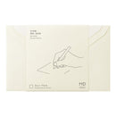 Midori MD Cotton Envelopes - Landscape 114 × 180mm (Pack of 8)