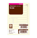Filofax Cotton Cream To Do Refill