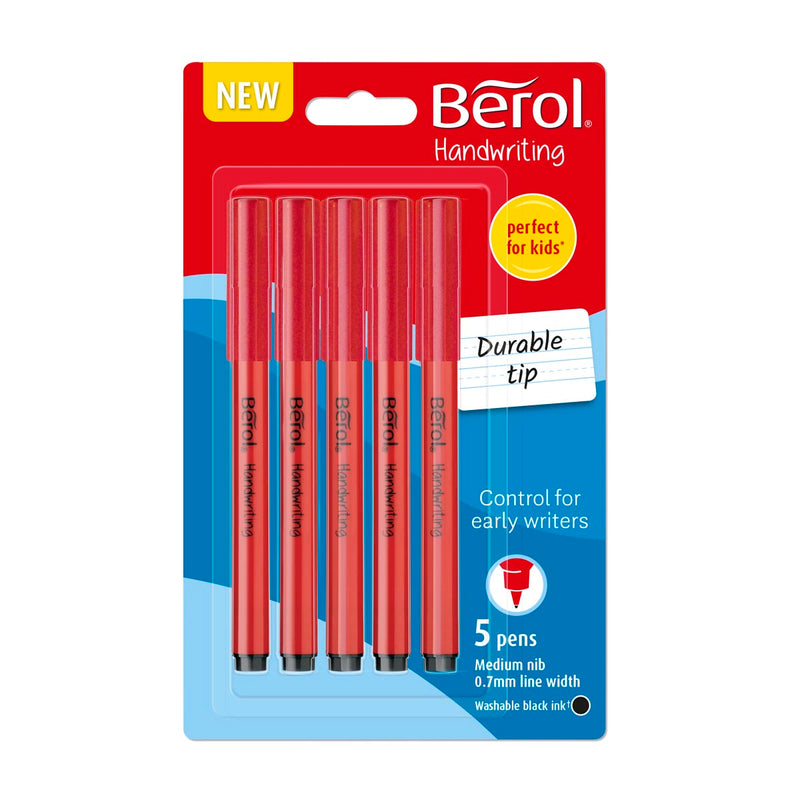 Berol Handwriting Pen - Medium (Pack of 5)