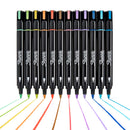 Sharpie Earth Tones Creative Markers - Bullet Tipped Assorted (12 Pieces)