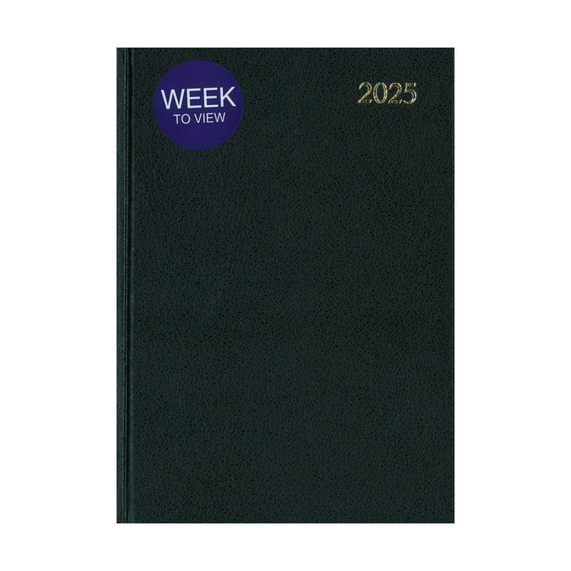 Letts Contract A5 Week To View Diary 2025