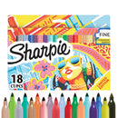 Sharpie Limited Edition Fine Permanent Marker Set (18 Pens)