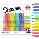 Sharpie Pocket Highlighters - Narrow Chisel (12 Pieces)