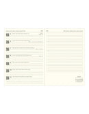 Letts Edge A6 Week to View Diary with Notes 2026 - Multilanguage