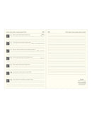 Letts Edge A5 Week to View Diary with Notes 2026- Multilanguage
