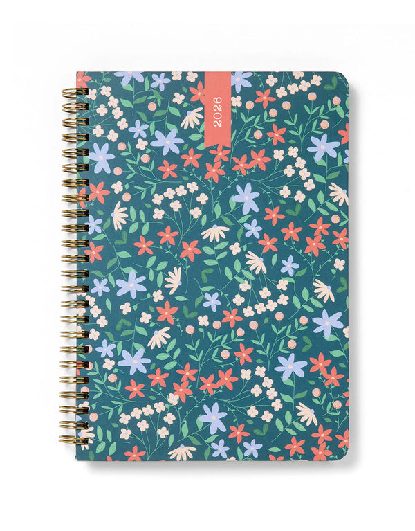 Letts Spring Valley A5 Week to View Diary 2026 - Multilanguage
