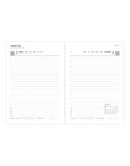Letts Conscious A6 Day to a Page Diary with Appointments 2026 - Multilanguage