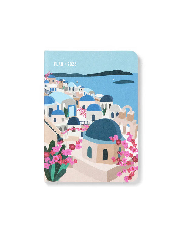 Letts Wanderlust A6 Week to View Diary 2026 - Multilanguage