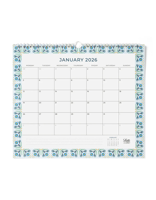 Letts Morocco 2026 Wall Calendar