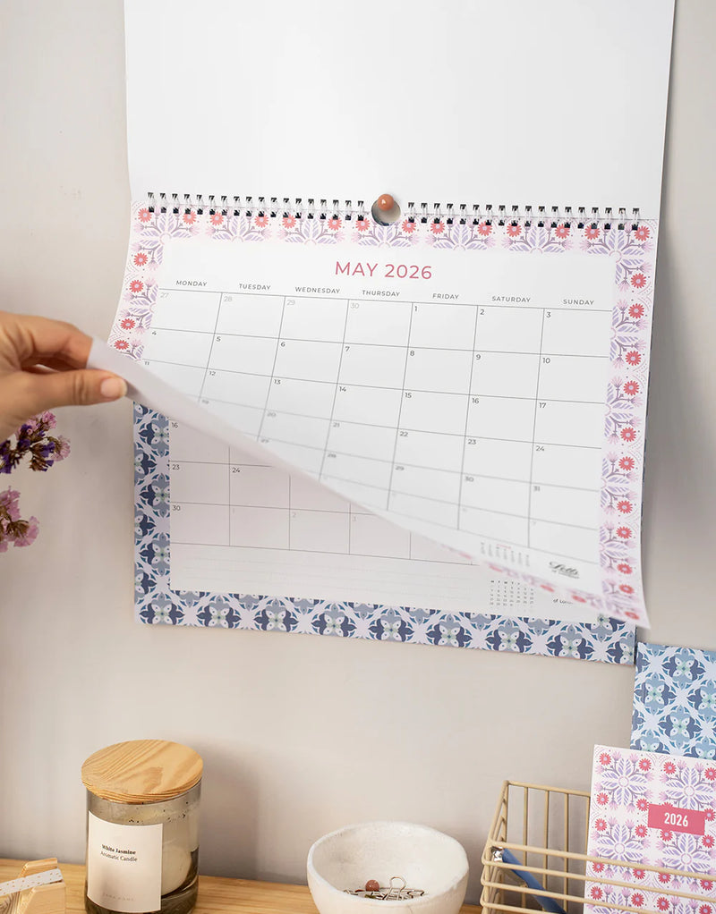 Letts Morocco 2026 Wall Calendar