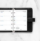 Filofax Week On Two Pages Diary Refill - Mini 2026 English