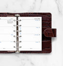 Filofax Week On Two Pages Diary Refill - Pocket 2026 English