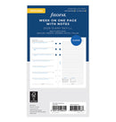Filofax Week On One Page Diary With Notes Refill - Personal 2026 Multilanguage