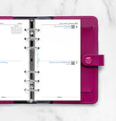 Filofax Two Days On One Page Diary Refill - Personal 2026 Multilanguage