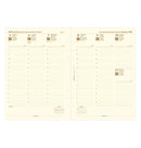 Filofax Week On Two Pages Cotton Cream Diary With Appts - A5 2026 Multilanguage