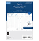 Filofax Week On Two Pages Diary With Appts - A5 2026 Multilanguage