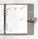 Filofax Week On Two Pages Diary With Appts - A5 2026 English