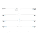 Filofax Week On Two Pages Diary Refill - A5 2026 English