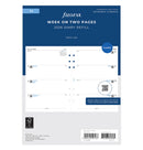 Filofax Week On Two Pages Diary Refill - A5 2026 English