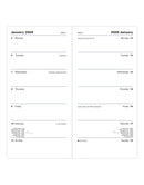 Letts Classic Slim Two Weeks to View Diary 2026 - English