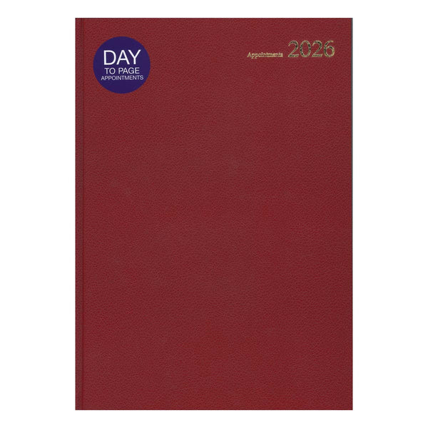 Letts Contract A4 Day To Page Appointments Diary 2026