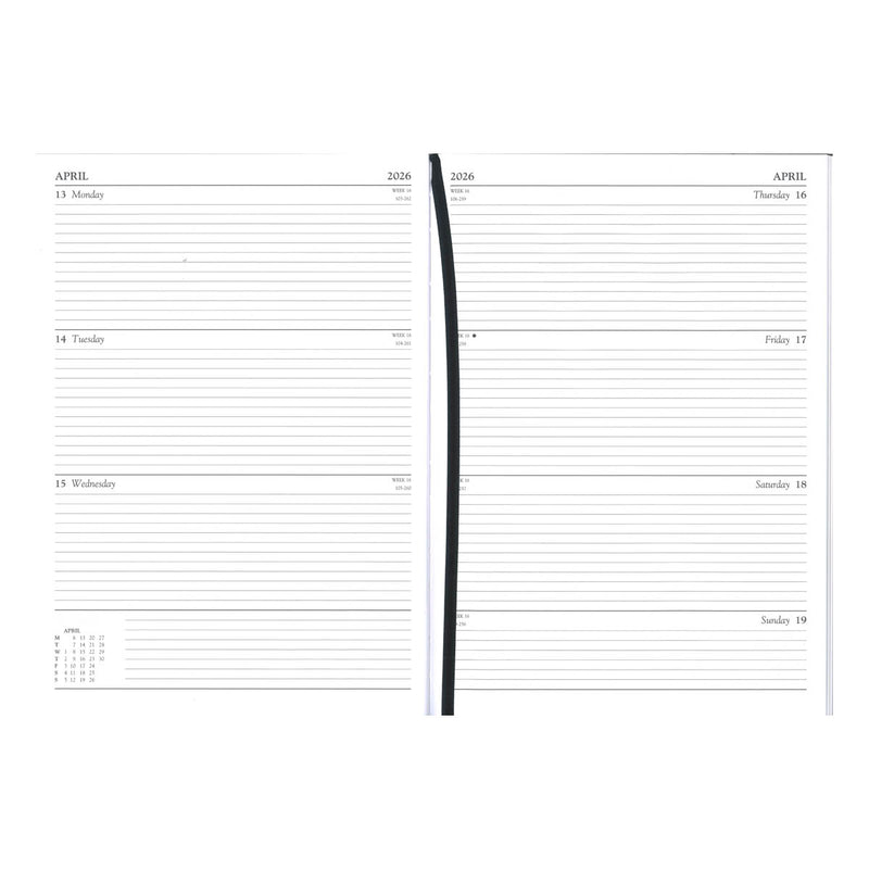 Letts Contract A4 Week To View Diary 2026