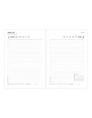 Letts Conscious A6 Day to a Page Diary with Appointments 2027 - Multilanguage
