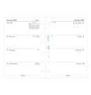 Filofax Week On Two Pages Diary - Pocket 2027 English