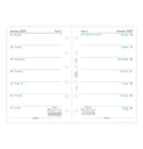 Filofax Week On One Page Diary - Pocket 2027 English