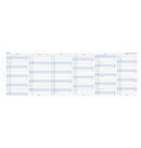 Filofax Vertical Year Planner Refill - Personal 2027 English