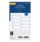 Filofax Vertical Year Planner Refill - Personal 2027 English