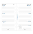 Filofax Week On Two Pages Lined Diary - Personal 2027 English