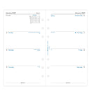 Filofax Week On Two Pages Sunday Start Diary - Personal 2027 English