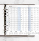 Filofax Horizontal Year Planner - A5 2027 English