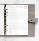 Filofax One Day On A Page Diary With Appointments - A5 2027 Multilanguage