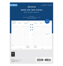 Filofax Week On Two Pages Diary With Appointments - A5 2027 English