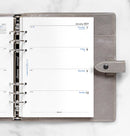 Filofax Week On Two Pages Diary - A5 2027 English