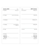 Letts Classic Slim Two Weeks to View Diary 2027 - English
