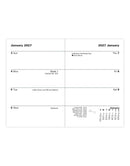 Letts Ladydate Mini Pocket Week to View Diary 2027 - Sunday Start - English